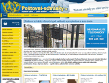 Tablet Screenshot of postovni-schranky.cz